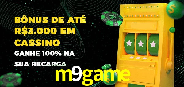 m9game melhor bônus de depósito