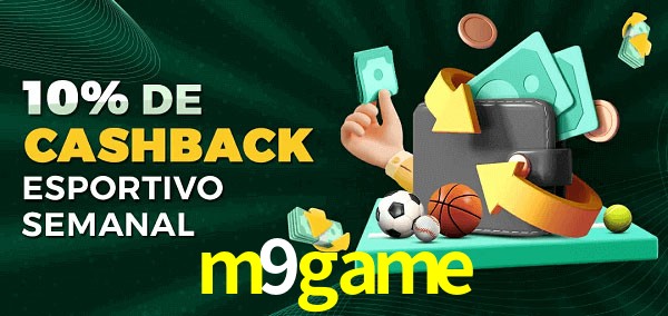 10% de bônus de cashback na m9game